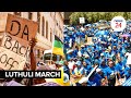 WATCH | DA marches as ANC Youth League vows to defend Luthuli House 'at all costs'