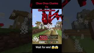 chainsaw Man vs Choo choo Charles #minecraft #trending #viral #shorts