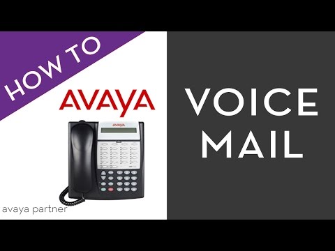 Avaya Partner Voice Mail Avaya Partner Voice Mail