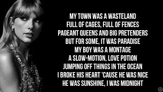 Taylor Swift - MIDNIGHT RAIN (Lyrics)