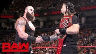 Roman Reigns and Braun Strowman to battle inside Hell in a Cell: Raw, Aug. 27, 2018