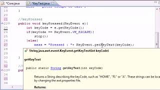 Java Game Development | Chapter - 30 Final Keyboard Input ‏