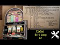 Repairing an IGT Double Diamond Deluxe Slot Machine.