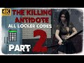 The Killing Antidote All Locker Codes Guide Part 2