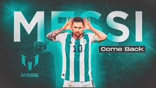 Argentina Comeback Edit 🔥 |PLAY DATE - LIONEL MESSI EDIT 👑| Messi Status ⚽