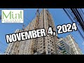 SMDC MINT RESIDENCES CHINO ROCES MAKATI CONSTRUCTION UPDATES l NOVEMBER 4, 2024