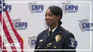 Estella Patterson sworn in as CMPD chief