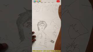 Drawing Harry Potter | Drawing | Sketching | #shorts #art #drawing #youtubedrawing @myartyourviews