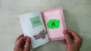 How To make Pictorial Dictionary For School Project | CraftLas #diyPicturedictionary