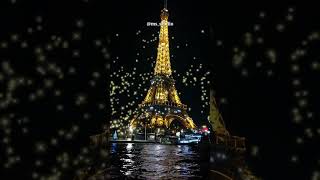 Amazing view Eiffel tower model