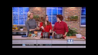 Wear Red Day 2018 - Robin Asbell Cooks a Heart Healthy Chili on WCCO Morning Show