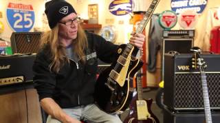 Mike Hickey plays a 1960 Gibson Les Paul Standard 