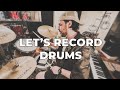 HOW I RECORD DRUMS FROM HOME!