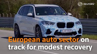 European auto sector on track for modest recovery