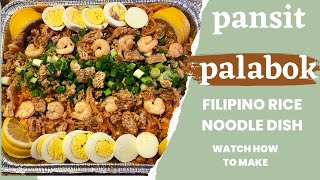 How to make the Filipino Pansit Palabok | MFOD Kitchen @panlasangpinoy @PagkaingPinoyTV