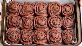 Chocolate Cinnamon Rolls Recipe