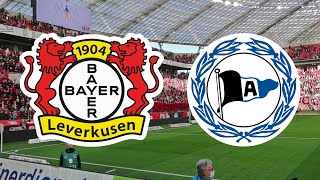 Bayer 04 Leverkusen - DSC Arminia Bielefeld [Saison 2021/2022] | Impressionen