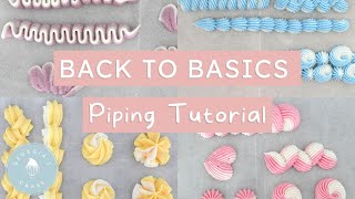 Piping Tutorial! Learn How to Pipe To Perfection! | Georgia's Cakes
