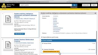 Understanding a journal article record
