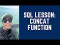SQL Lesson: CONCAT Function | DataWithLuis