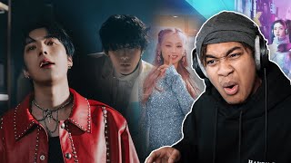 MONSTA X - Beautiful Liar, MAVE - PANDORA, ASTRO 문빈&산하 - Madness, cignature - AURORA M/V - REACTION