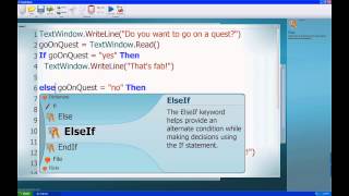 Small Basic 1.06 Else IF and Else