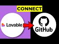 How to Connect Lovable to GitHub – Sync Your Lovable AI Project with Version Control