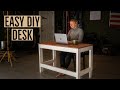 Inexpensive Homemade Desk: Easy To Build for less than $60!