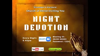 Sirumugai CoC|Night Devotion|13.02.2025