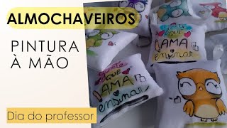 Almochaveiros  para o dia dos professores pintados à mão