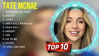 The best of  Tate McRae full album 2024 ~ Top Artists To Listen 2024