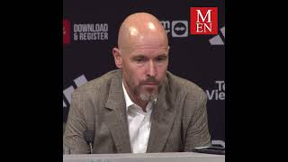 United IN CRISIS? - Erik ten Hag responds #mufc #manutd