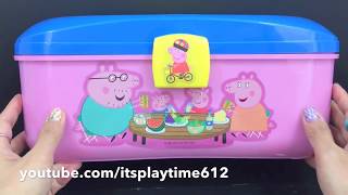 ONE HOUR LEARNING VIDEO FOR CHILDREN with Peppa Pig Dough Set | itsplaytime612