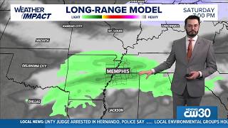 Warmer this week with another weekend drop | MEMPHIS WEATHER FORECAST