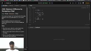 LeetCode 2566 | Maximum Difference by Remapping a Digit | Easy Math Solution