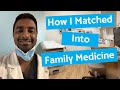 How I Matched Into Family Medicine Residency (Trailer)