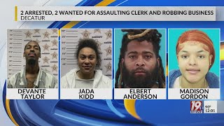 2 Arrested, 2 Wanted for Assaulting Clerk and Robbing Business in Decatur | August 20, 2025 | News 1