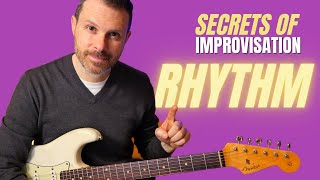 SOLO with RHYTHM - Guitar Lesson / tutorial (Secrets of improvisation)
