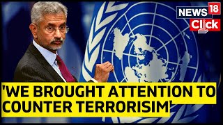 S. Jaishankar |  UNSC News | | Sanjay Verma Secretary, MEA At UNSC's Counter Terrorism Committee