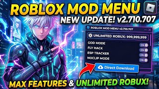 Roblox Mod Menu 2026 Unlimited Robux Full Access Apk For Android Ios ...
