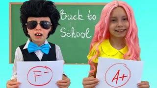 Alice and Stacy Back to School - Stories about the Importance of Studying
