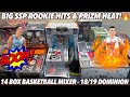 BIG SSP ROOKIE HITS & TONS OF SWEET PULLS!🔥 | 14 Box Basketball Mixer - 18/19 Dominion & 2019 Prizm