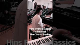 Hins Cheung 張敬軒 “The Prime Classics” rehearsal at The Church Studios, London, UK