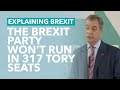 The Brexit Party Won't Stand in 317 Conservative Seats - TLDR Explains