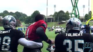 Cam Newton involved in fight at practice