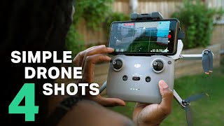 DJI Mini 2 Cinematic Tips // 4 Simple Drone Shots for Basic Storytelling