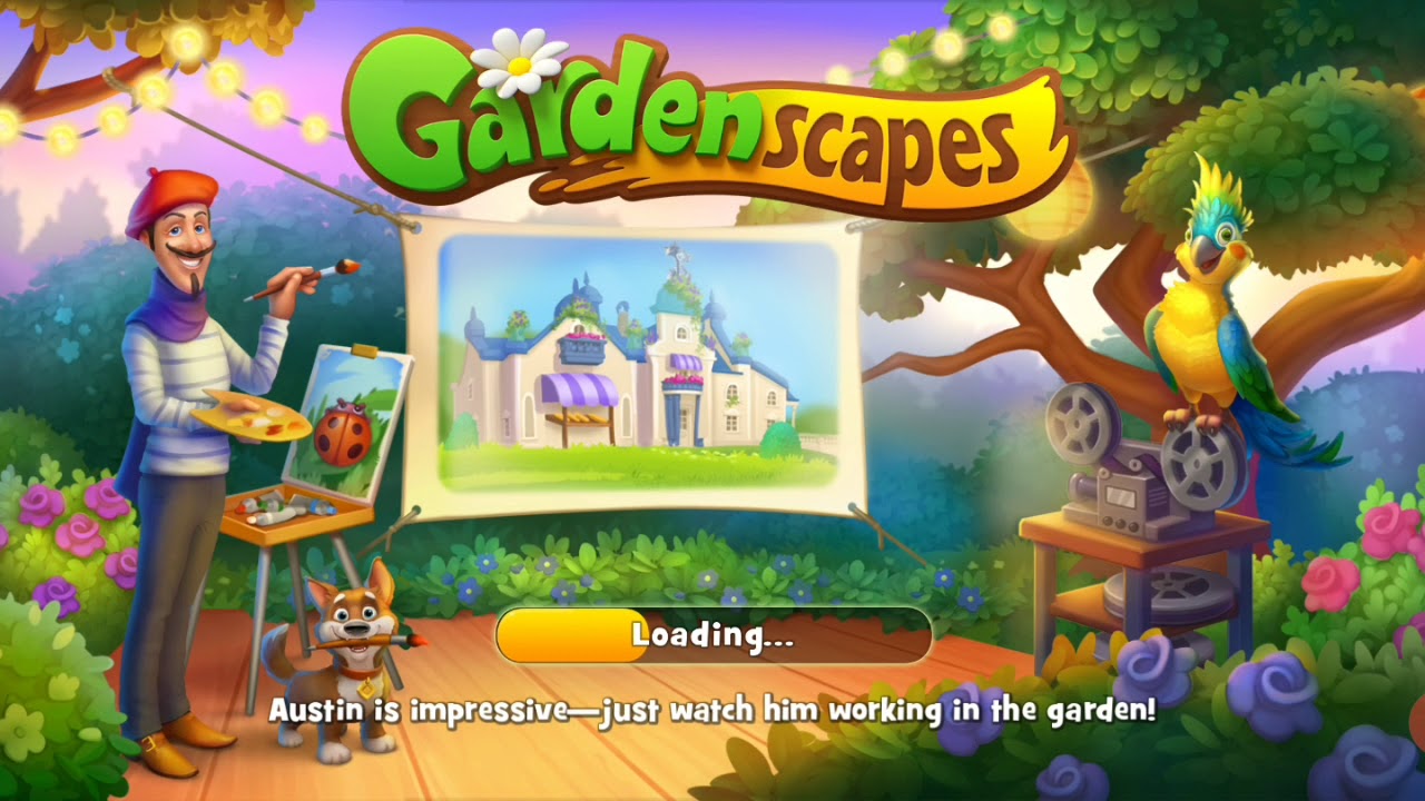 Gardenscapes- Level 3242 - YouTube