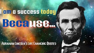 Abraham Lincoln's Motivational quotes in english