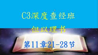 2024-11-13 但以理书 第11章21-28节