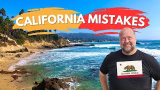Avoid These California Vacation Mistakes
